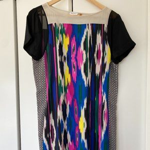 DKNYC Ikat Shift Dress